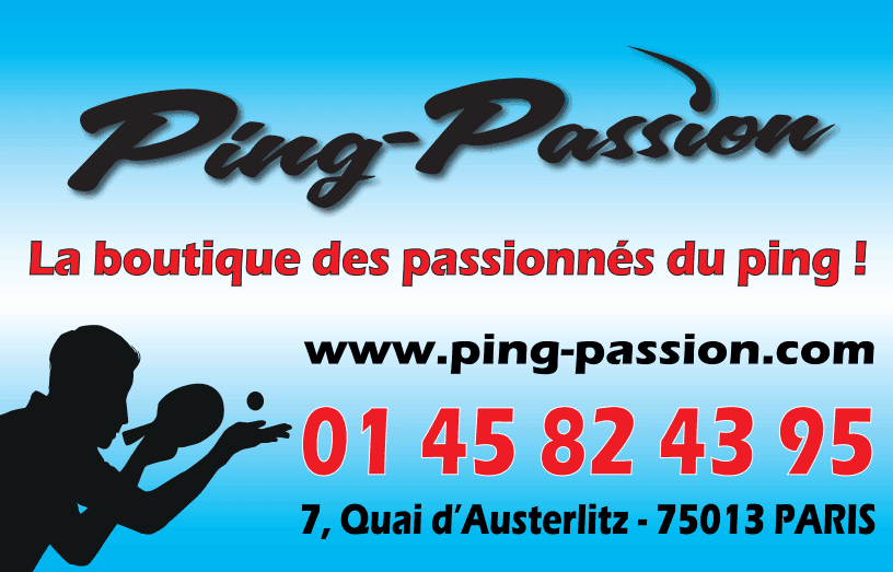 Ping-Passion — La boutique des passionnés du ping